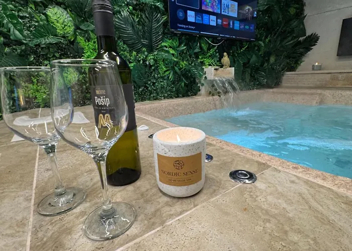 דירה Nessa With A Private Jacuzzi *